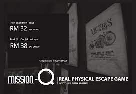 Sunway pyramid is a shopping mall located in bandar sunway, subang jaya, selangor which was developed by sunway group and opened in july 1997. Mission Q Escape Room