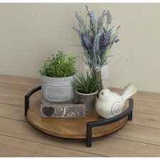 Table centerpieces are an essential part of your event décor, especially for guests at sit down dinners. Stahlman Coffee Table Tray Round Tray Decor Coffee Table Decor Tray Coffee Table Centerpieces