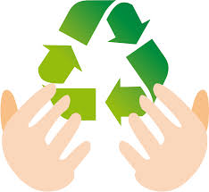 フリーイラスト] リサイクルマークと手 | パブリックドメインQ：著作権フリー画像素材集