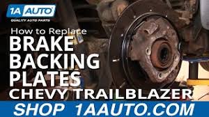 Get the style and function you want with help from our staff of truck experts. How To Replace Rear Brake Backing Plates 02 09 Chevy Trailblazer Youtube