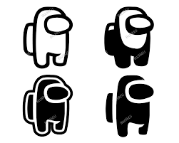 Among Us Svg Clip Art Video Game Bundle Cricut Svg Files For Cricut Svg