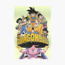 It's the folded poster from daizenshuu #3. Dragon Ball Posters Redbubble