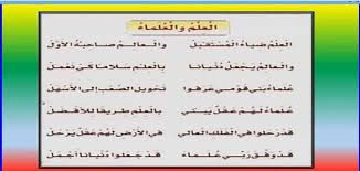 موضوع انشاء عن العلم والعلماء للصف الأول متوسط ملزمتي