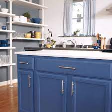 Bella blue goes with white trim. How To Paint Kitchen Cabinets Benjamin Moore