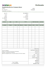 C5104law firm invoice template 4. Bill Of Quantities Excel Format