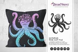 Download Octopus Svg Cut Files Flowers Svg Octopus 251888 Illustrations Design Bundles
