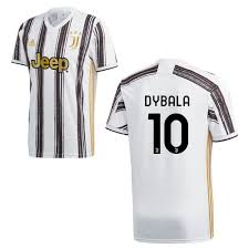 A brushstroke stripe graphic is set to appear on the sleeves, either fully or only inside the cuffs. Adidas Football Juventus Fc Jfc Mens Kids Home Jersey Shirt 2020 2021 Dybala 10 Ebay