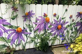 A wide variety of metal flower fence options are available to you, such as heat treated, nature, and chemical. Fence Decorations Fence Deck Supply