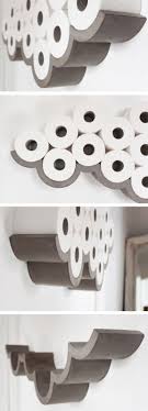 Concrete Cloud Shaped Toilet Paper Holder Amazing Product Design Toilette Design Deco Toilettes Decoration Salle De Bain