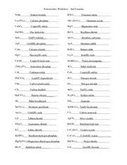 Create a key using the color. Formulas And Nomenclature Worksheet Answers Promotiontablecovers
