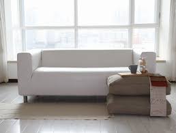 Leather Klippan Sofa Cover Comfort Works 950x658 Ikea Klippan Sofa White Leather Sofas Custom Sofa Slipcovers