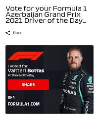 We did not find results for: Vote For Your Formula Azerbaijan Grand Prix 2021 Driver Of The Day Share I Voted For Valtteri Bottas F 1driveroftheday Share America S Best Pics And Videos