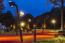 Outdoor Lighting Projector With A Smart Radio Frequency System That Enables To Control The Light From A Capacity Red Carpet Entrance Outdoor Lighting Outdoor