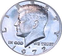1972 D Kennedy Half Dollar Value Cointrackers