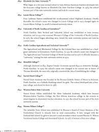 Junior college, educational institution that provides two years of academic instruction beyond secondary school, as well as technical and vocational training to prepare graduates for careers. A Timeline Of North Carolina Colleges And Universities Pdf Free Download