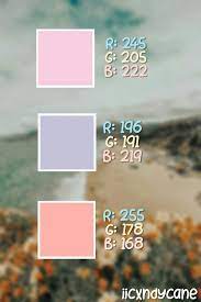 The colour of the part was determined by the color property. 7 Color Codes Not Mine Ideas In 2021 Rgb Color Codes Roblox Codes Color