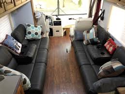 Steel sectionals are available in chaise lounge chairs that include adjustments for head, waist and leg comfort. Rv Furniture Replacement Guide Sofas Couches Recliners And Dinettes Rvblogger