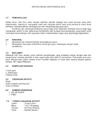 Hari guru di malaysia disambut pada 16 mei setiap tahun sebagai penghargaan kepada para guru. Objektif Sambutan Hari Guru Sal Kaa