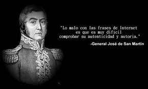 Jose de san martin frases. Facebook