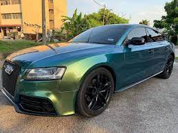 Teckwrap Official On Instagram Audi A5 In Teckwrap Rd04g Gloss Peacock Green Chameleon Metallic Wrapped By Lionscarwrappingexpert Audi A5 Peacock Green Audi