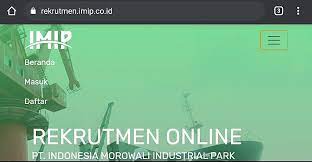 Cermatilah kalimat penutup surat lamaran pekerjaan berikut! Cara Mendaftar Online Di Pt Imip Morowali Media Netral