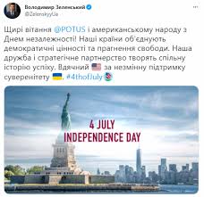 Ми зібрали найгарніші привітання у віршах та прозі. Zelenskij Privitav Amerikanciv Z Dnem Nezalezhnosti Ssha Novini Na Depo Ua