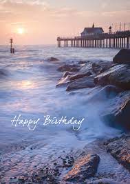 A gorgeous night sky filled with stars, a tropical beach paradise, or a garden in full bloom, each paired with a warm wish for a happy birthday. Happy Birthday Images With Ocean Free Happy Bday Pictures And Photos Bday Card Com