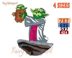 These baby yoda patterns will show you how to create your own alien child. Disney Embroidery Designs Artfire Com