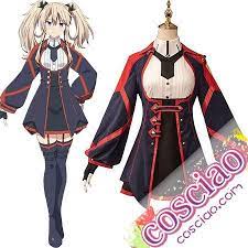 魔王学院の不適合者 サーシャ 制服姿 コスプレ衣装 通販 かわいい 髪飾り付き 格安 コスプレ 衣装 ネクロン コスプレ