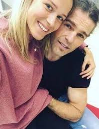 Jaromir Jagr and Veronika Koprivova