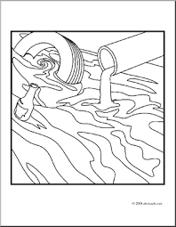 Use your simple fine point water base markers, a wee tiny brush and some water to paint pretty things. Clip Art Environmental Concerns Water Pollution Coloring Page Water Pollution Pollution Writing Forms