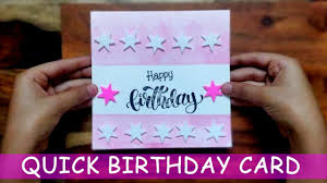Take some card making classes at your local craft store to increase your knowledge and design levels. 334 Quick Card Making Ideas Handmade Cards Kids Craft Kids Card Making Diy Birthday Card Youtube