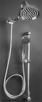 6 Beacon Rain Shower Head With Hand Held Slide Arm Available Shower Heads Rain Shower Head Shower Head With Hose