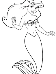 Print out all the princess coloring sheets to create a personalized princess coloring book. Free Printable Coloring Pages Disney Ariel Below Is A Collection Of Ariel Coloring Page That You In 2021 Ariel Coloring Pages Mermaid Coloring Pages Mermaid Coloring