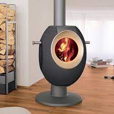 Tonwerk T Eye Stove Appliancist Wood Stove Modern Fireplace Stove