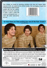 The eerie story of triplets separated at birth. Three Identical Strangers Three Identical Strangers 1 Dvd Amazon De Dvd Blu Ray
