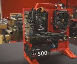 Thermaltake Core P1 3d Printed Mini Itx Chassis Custom Computer Case Mini Itx Custom Computer
