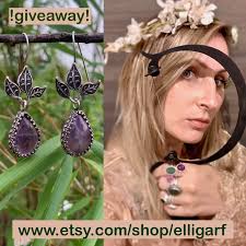 Gewennspill+++ ech verschenken en puer sterling silver/amethyst ouerreng  äus menger elligarf collectioun! +desen samsden hun ech en stand mat mengem  schmuck an mengen prints um alternativen Moart zu Dudelange vun  11:00-18:00! komm