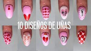 Esto también te sirve para prolongar la duración 7 pasos para lograr uno de los diseños más cancheros de la temporada. 10 Hermosos Disenos De Unas Decoradas Paso A Paso Corazones Youtube