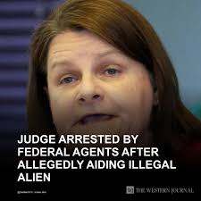 Judge Arrested by Federal Agents After Allegedly Aiding Illegal Alien:  Judges are not above the law. Tap the link to get the full story:  https://w-j.co/s/3aeec