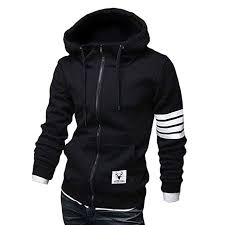 Black And White Striped Zip Up Hoodie Zuevi Men S Casual Striped Drawstring Hooded And Zipper Closure Hoodies Black Xs At Amazon Men S Cl Mens Sweatshirts Hoodie Slim Fit Hoodie Hoodie Jacket Men
