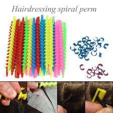 Plastic Long Spiral Hair Perm Rod Hairdressing Styling Curler Rollers Perm Bar Rods Rollers Clamps Rollers Make Diy Salon Tools