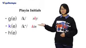 4 How To Pronounce The Chinese Initials G K H Mandarin Chinese Lesson 4 Youtube