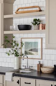 We designed, built, and installed custom inset cabinetry. Putty Colored Cabinets And Cabinet Painting Tips The Lilypad Cottage