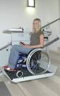 Montascale mobile a cingoli per carrozzine per disabili - Comfort