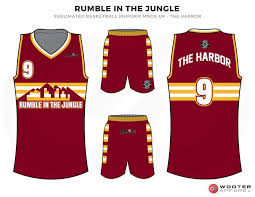 Black And Yellow Sublimation Basketball Jersey Rumble In The Jungle Red Yellow White Black Custom Basketball Uniforms Jerseys S In 2020 Custom Basketball Uniforms Basketball Uniforms Design Basketball Uniforms