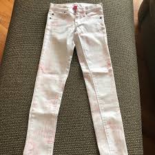 Girls Jeans Pinc Size 7