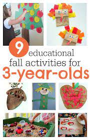 9 Must Do Fall Activities For 3 Year Olds No Time For Flash Cards Autumn Activities For Kids Autumn Activities Preschool Crafts