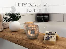 Diy Badewannenablage Mit Kaffee Gebeizt Fraulein Emmama Beizen Badewannenablage Holz Ablage