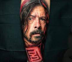 Breathe out so i can breathe you in. oh,. Dave Grohl Tattoo By Michael Taguet Post 27553